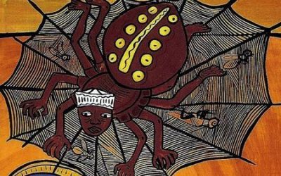 Πώς απέκτησε η αράχνη τις ιστορίες του Ουράνιου Θεού